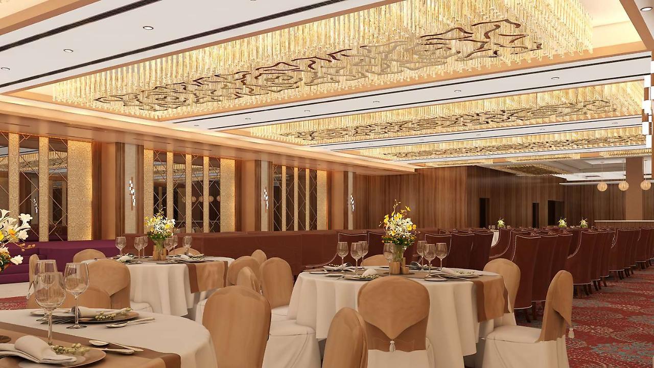 Hotel Radisson Blu Towers Kaushambi Delhi Ncr Ghaziabád Exteriér fotografie The interior of the ballroom
